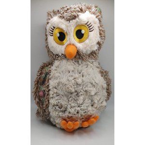 Little Brownies Hoot Owl Plush Girl Scout Bakers 100 Years of GS Cookies Patch